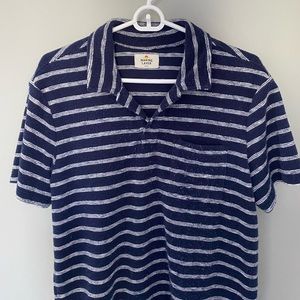 Marine Layer Terry Out Polo